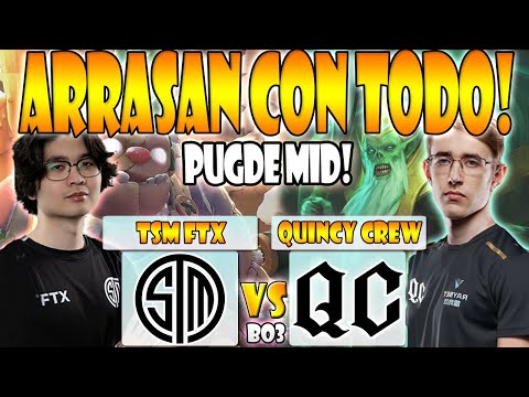 TSM FTX VS QUINCY CREW BO3[GAME 2]DPC NA 2022 TOUR 3:DIVISION 1- DOTA 2 PRO