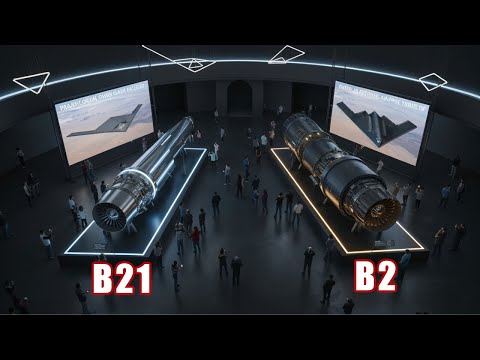 B21 Raider vs. B2 Spirit | Unglaubliche Motorunterschiede