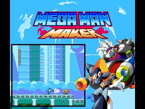 Mega Man Maker - Wrecked Highway Opening Stage - Mad Grinder and Bass (Mega Man 7)