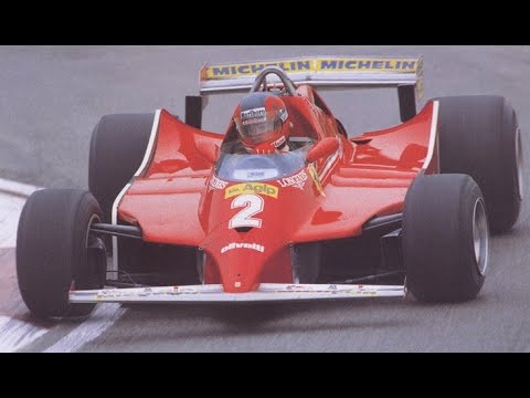 Gilles Villeneuve Ferrari 126C Test - Imola 1980