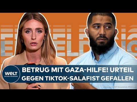 DÜSSELDORF: Betrug mit Gaza-Spenden! Urteil gegen Tiktok-Salafisten "Abdelhamid" gefallen