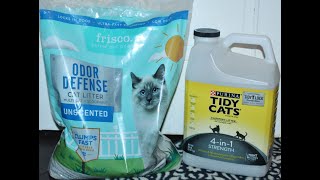 Frisco (Chewy) vs Purina Tidy Cats – Cat Litter Comparison &