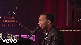 John Legend - Let's Get Lifted (Live on Letterman)