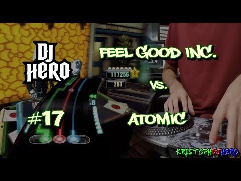 DJ Hero - Feel Good Inc. vs. Atomic 100% FC (Expert)