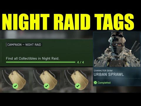 battlefield 6 - night raid all collectibles locations | find all collectibles in night raid