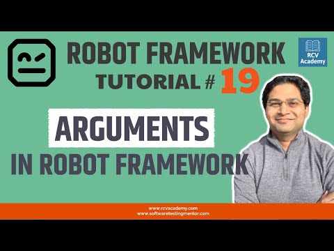 Robot Framework Tutorial 19 Arguments in Robot Framework