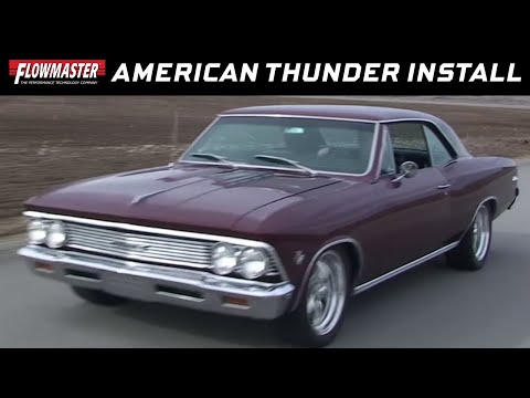 1964-1967 GM Chevelle, GTO, Cutlass Skylark - American Thunder Exhaust System 817412