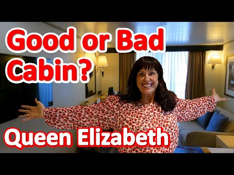 Thumbnail for Staterooms on Queen Elizabeth Cruise Ship - What Was Our Britannia Class Balcony Cabin Really Like?