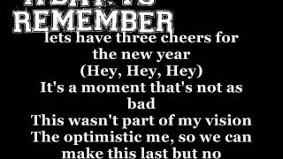 A Day To Remember- Out Of Time (lyrics on screen)