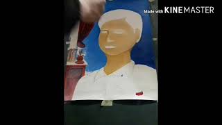 preview picture of video 'Oil painting of a man by shubhamdabgar'