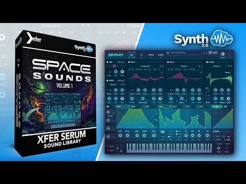 ADL002 - Space Sounds Vol.1 - Xfer Serum ( 10 presets ) - Video Preview 1