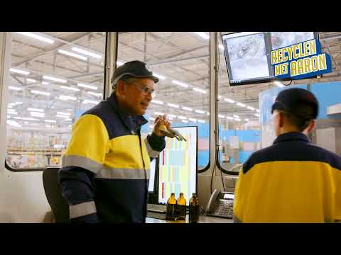 ROVA-vlogger Aaron eindigt zijn ontdekkingsreis bij glasrecyclaar O-I