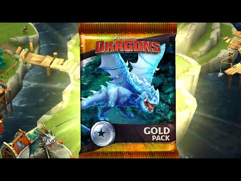 The New GOLD PACK - Dragons:Rise of Berk New Summer Update