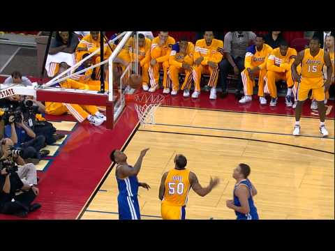 Steve Nash's First Game in a Laker Uniform