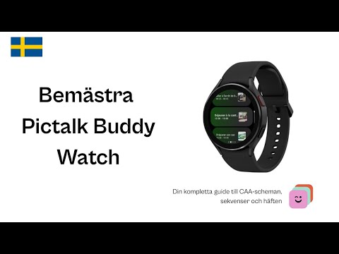 Pictalk Buddy Watch: Komplett Installationsguide