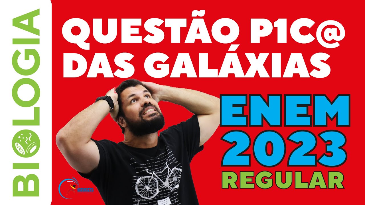 ENEM 2023 - A síndrome de Down é uma alteração genética associada à trissomia do cromossomo 21 ou se