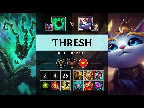 Thresh Support vs Yuumi - VN Grandmaster Patch 25.S1.2