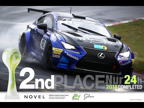 2018 Nurburgring 24h race Team NOVELracing LEXUS RC F.