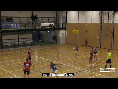 Haagse Korfbaldagen: KVS/Groeneveld Keukens 2 - Avanti/Post Makelaardij 2