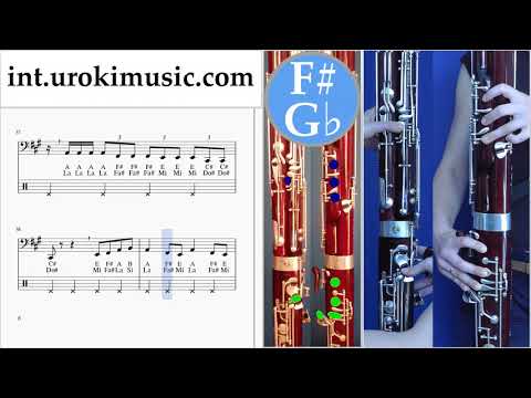 Bassoon lessons Luis Fonsi - Sola Sheet Music Tutorial um-i-n352