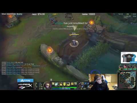 Sneaky as Ezreal   Tahm Kench vs Lucian   Karma Bot   S7 Ranked Gameplay patch 7.5