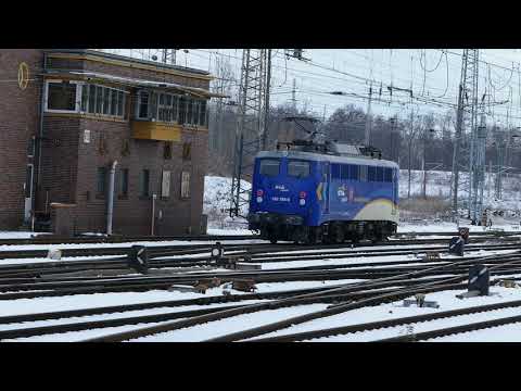 Güterverkehr in Falkenberg/Elster am 03.02.2021