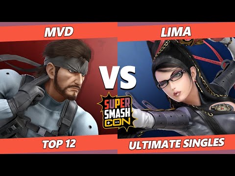 SSC Fall Fest Top 12 - MVD (Snake) Vs. Lima (Bayonetta) SSBU Ultimate Tournament