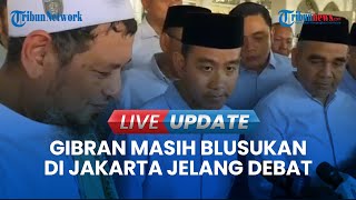 VIDEO Gibran Masih Blusukan Jelang Debat Perdana, Kampanye - Ziarah ke Makam Habib Kwitang