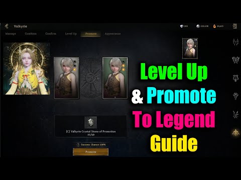 Legend of Ymir Level Up & Promote Guide