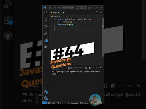 Q44 Javascript Questions Series Coding Webdevelopment Codingsimplifiedspace Javascripttutorial