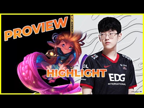 SCOUT PROVIEW CKTG 2021 | DK vs EDG SCOUT TRONG TAY CÔNG CHÚA BONG BÓNG ZOE| HIGHLIGHT | AVG Esports
