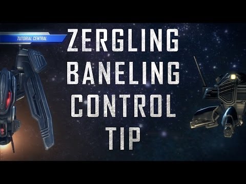 Starcraft 2: Zergling Baneling Control Tip