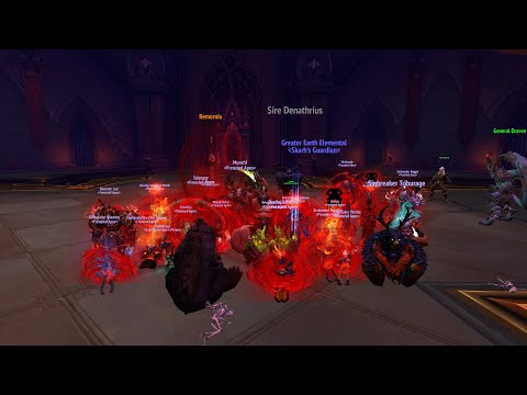 Sire Denathrius MM first kill/Restoration Shaman POV
