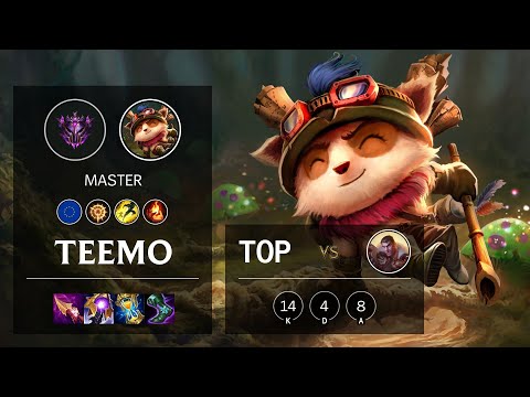 Teemo Top vs Jayce - EUW Master Patch 11.22