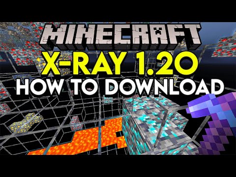 Minecraft XRay Texture Pack 1.20.1 - How To Download XRay on Minecraft 1.20.1