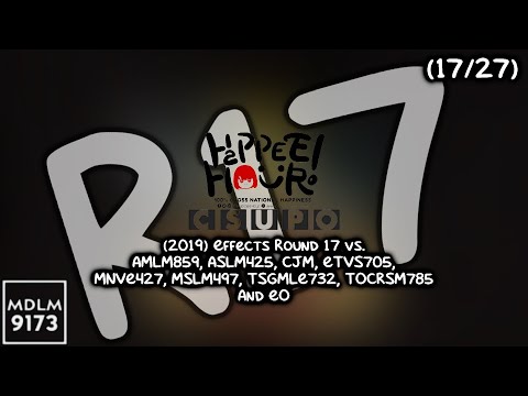 HH!C (2019) ER17 vs. AMLM859, ASLM425, CJM, ETVS705, MNVE427, MSLM497, TSGMLE732, TOCRSM785 & EO