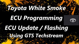 Toyota White Smoke - ECU Software Update using GTS Techstream - EG-0096T-1011