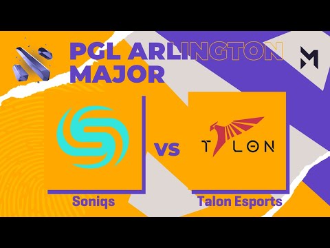 Soniqs vs Talon Esports | Game 1 | Group Stage - PGL Major Arlington 2022