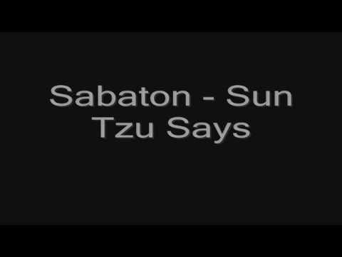 Sabaton -Sun Tzu Says (lyrics) HD