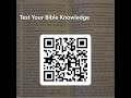 Test Your Bible Knowledge 4