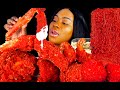 KING CRAB SEAFOOD BOIL MUKBANG FRIED HOT CHEETOS SEAFOOD MUKBANG ALFREDO SAUCE ASMR EATING
