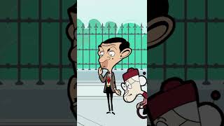 A Ideia Genial do Mr. Bean para Encurtar a Fila! #mrbean #mrbeanemportuguês #shorts