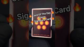 🔥 Signature Card From 🔥 Daman Mills 🔥 Frieza Voice Actor 🔥 #dragonballsuper #frieza #anime #youtube