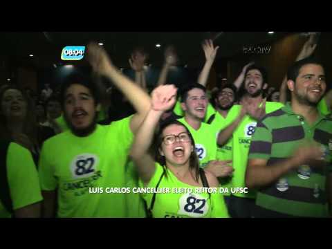 Luiz Carlos Cancellier foi eleito Reitor da UFSC