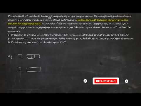 Elements X and Y belong to the p-block and are located in the same period. On the outer shell of ...
