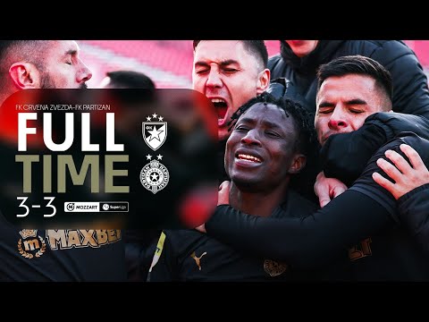 CRVENA ZVEZDA – PARTIZAN 3:3 (0:1)
