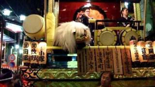 preview picture of video '川越まつり2008　山車引き獅子舞　Kawagoe festival October, 2008 Japan　小江戸川越'