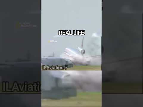 ANIMATION VS REAL LIFE |  American airlines flight 191(part.4) #aviation #airemergency #ILAviation-7