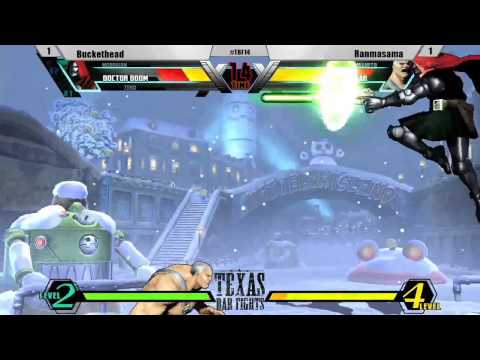 Buckethead vs Ranmasama - Loser's Finals UMVC3 (Texas Bar Fights Round XIV)