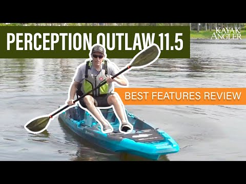 Perception Outlaw 11.5 🎣 Fishing Kayak 📈 Specs & Features Review and Walk-Around 🏆
